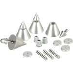 3DMAKERWORLD Dayton Audio DSS4-SN Satin Nickel Speaker Spike Set 4PCS. Fixed Price $53.34.