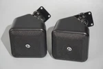 Boston Acoustics Soundware Xs Speakers Pair Black Wall/ceiling Mounts Surround. Fixed Price $55.10.