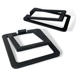 Audioengine DS1M Small Metal Speaker Stands Pair - Tilted For Desktop Pc Spea.... Fixed Price $53.14.