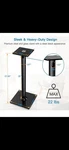 Perlesmith Universal Speaker Stands Pair For Surround Sound. Fixed Price $34.99.