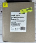 Legrand In-wall Soundbar Power Kit White (GSK801). Fixed Price $24.74.