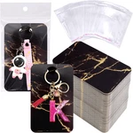 100 Pcs Display Cards With Self-sealing Bags, 3 X 4.7 Inch Stand Card, Packaging. Fixed Price $15.28.