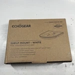 Echogear Shelf Mount Only For Dot/ With Clock, 4TH & 5TH Gen, White. Fixed Price $13.99.