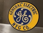 Renown General Electric Mfg Co. Wall-mount Decor Metal Sign. Fixed Price $14.80.