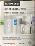 Sanus Outlet Shelf - White Holds Up To 10 Lbs New. Fixed Price $16.99.