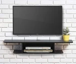 Fitueyes Wall Mounted Tv Stand,media Console STAND:41.3" Storage Shelf. Fixed Price $59.99.