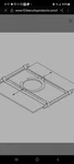 Bosch Tile Bridge For LC1 Range LM1-TB. Fixed Price $16.00.
