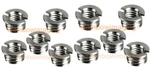 (10 Pcs) Stainless Steel 3/8"-16 To 1/4"-20 Convert Screw Adapter For Tripod. Fixed Price $8.29.