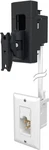 Sanus Mount With In-wall Power Relocation For Speakers Up To 8 Lbs.. Fixed Price $70.96.