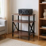 Pangea Audio Vulcan Tt Turntable Stand With Vinyl Record Storage Espresso. Fixed Price $249.95.