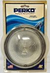 Perko Surface Mount Dome Light Cat. No. 0300DP2CHR Chrome Plated Zinc 6"DIA. Nos. Fixed Price $37.99.