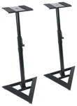 2 Rockville RSM3 Studio Monitor Bookshelf Speaker Stands/sturdy Base/push-button. Fixed Price $74.95.