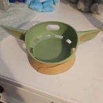 Otterbox Echo Dot 3RD Gen Stand Star Wars Grogu Design Green Beige. Fixed Price $15.00.