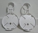 Set Of 2 Mountgenie Outlet And Cord Conceal For Google Nest Mini - White. Fixed Price $10.00.