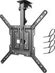 Putorsen Flip Down Tv Mount, Manual Folding Ceiling 23-55&APOS;&APOS;, Black. Fixed Price $55.70.