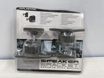 Atlantic Speaker Brackets Set Of 2 Tilt Swivel Mount SPB03. Fixed Price $9.00.