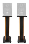 (2) Rockville 28" 2-TONE Studio Monitor Speaker Stands For APM5B. Fixed Price $99.95.