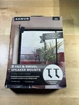 Mounts Sanus Systems Adjustable Wall/ceiling Satellite Speakers. Fixed Price $18.00.
