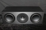 Kef Q250C Center Channel Speaker - Black Excellent Condition. Fixed Price $329.00.