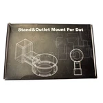 Feiyen Outlet Wall Mount Stand For Round Smart Speaker White New Echo Dot Nwb. Fixed Price $11.54.