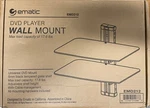 Ematic - EMD212 Level Tempered Glass Shelf Mount Black. Fixed Price $49.95.