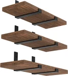 12" Heavy Duty Floating Shelf Bracket Industrial Black Iron Wall Mount 6 Pack. Fixed Price $40.99.