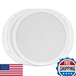 Reliable Hardware RH-4002-10-2-A 10" White Universal Speaker Covers Pair. Fixed Price $63.56.
