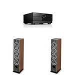 Focal Vestia NO3 3-WAY Floorstanding Speakers (dark Wood) Pair With RX-A4ABL .... Fixed Price $3449.99.