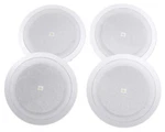(4) Jbl 8128 8" Full Range Commercial 70V/100V 6W Ceiling Speakers Restaurant. Fixed Price $199.95.
