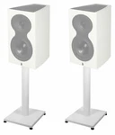(2) White 21 Steel Stands Revel PERFORMA3 M105 Bookshelf Speakers. Fixed Price $64.95.