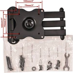Videosecu ML12B Tv And Monitor Wall Mount Full Motion 15 Inch Extension Black. Fixed Price $15.99.