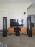 Martin Logan Aerius - Audiophile Electrostatic Floorstanding Speakers Black. Fixed Price $1100.00.