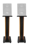 (2) Rockville 28" 2-TONE Studio Monitor Speaker Stands For DPM6B. Fixed Price $99.95.