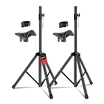 Core Speaker Pair Adjustable Tripod Monitor Stands W 35MM Insert. Fixed Price $29.99.