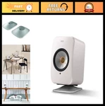 Stylish Silver Desk Pad Set - Kef Lsx Compatible, Premium Quality, Durable Pair. Fixed Price $376.19.