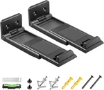 Eletiuo Soundbar Mount,universal Dual Wall Brackets Hold Up To Black. Fixed Price $18.69.