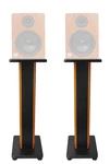 (2) Rockville 28" 2-TONE Studio Monitor Speaker Stands For DPM8C. Fixed Price $99.95.
