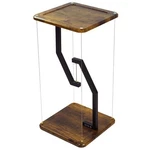 Vivo Rustic Vintage Brown/black Tensegrity Speaker Floor Stand Floating Platform. Fixed Price $49.99.