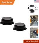 Pair Of Universal Angled Speaker Enclosures Boxes Pods Surface Mount For Inst.... Fixed Price $53.99.