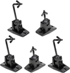 Videosecu 5 Black Universal Satellite And Audio Speaker Mount Bracket For Wall. Fixed Price $55.80.