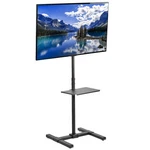 Vivo Tv Display 13" 50" Height Adjustable Floor Stand With Storage Shelf. Fixed Price $49.99.