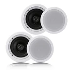 Pyle PDIC1661RD 6.5 Inch 200 Watt Ceiling Wall Way Speaker System Pair. Fixed Price $40.99.