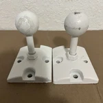 Pair Of Jbl 179-00002-00 179-00002-01 Ball Mounts For Control 25 And 28 Speakers. Fixed Price $70.00.