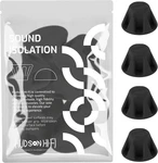 Speaker Isolation Feet 4-PACK 1.5" Bigfoot Rubber Pads Non-adhesive Anti-vib. Fixed Price $33.45.