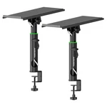 Pair Of Studio Monitor Stands Desk Clamp Speaker 0-12 Tilt Height Adju.... Fixed Price $39.99.