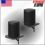 Universal Small Rear Speaker Wall Mount Shelf Surround Sound Stand 2 Set. Fixed Price $25.06.