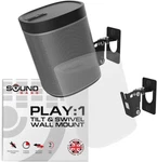 Wall Mount, Black, Pair, Compatible With Sonos PLAY:1 Only, Twin Pack, Ad. Fixed Price $40.39.