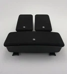 Boston Acoustics Mcs 95 Surround Sound Speakers Center Left Right W/ Stand Piece. Fixed Price $40.00.