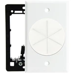 Diytech Grommet Plate Cable Pass Through For In-wall White. Fixed Price $12.82.