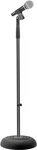 Black Adjustable Microphone Stand Sturdy Design For Home Studio Live Use. Fixed Price $35.29.